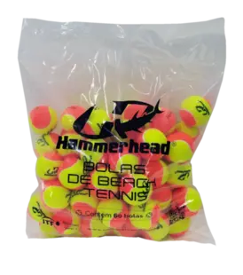 Bolas de Beach Tennis - Kit com 60 Unidades