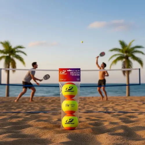 Bolas de Beach Tennis - Kit com 03 Unidades