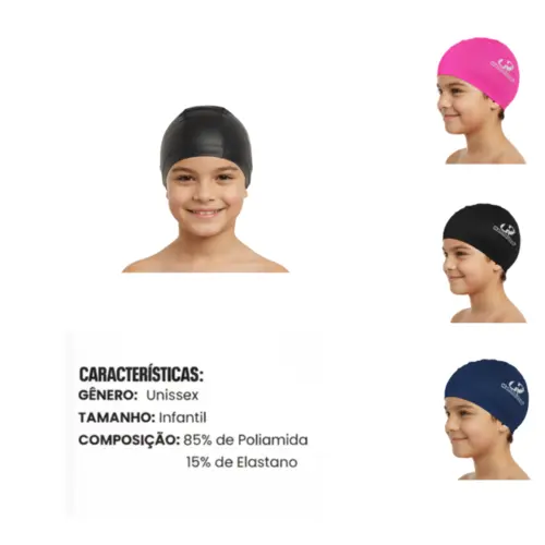 Touca de Lycra Infantil