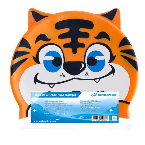 Touca de Silicone Animal Kids