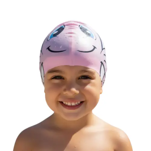 Touca de Silicone Animal Kids