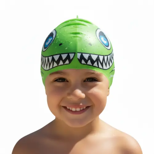 Touca de Silicone Animal Kids