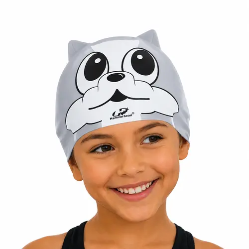 Touca de Silicone Animal Kids