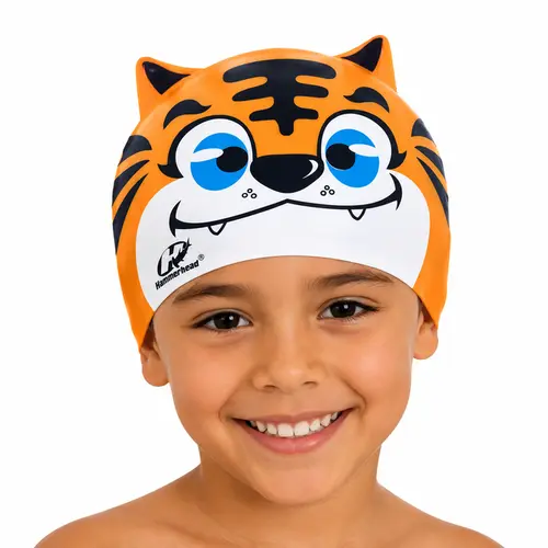 Touca de Silicone Animal Kids