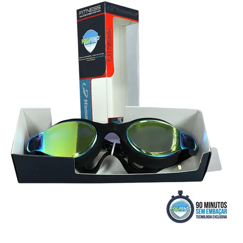 Óculos de Natação Cruiser Mirror com FOGFEND - Óculos de Natação