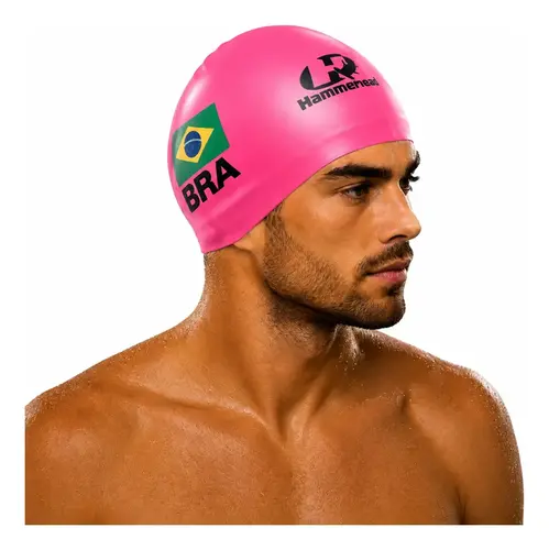 Touca de Silicone 3D Max - Bandeira Brasil