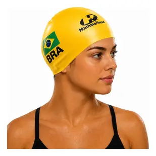 Touca de Silicone 3D Max - Bandeira Brasil
